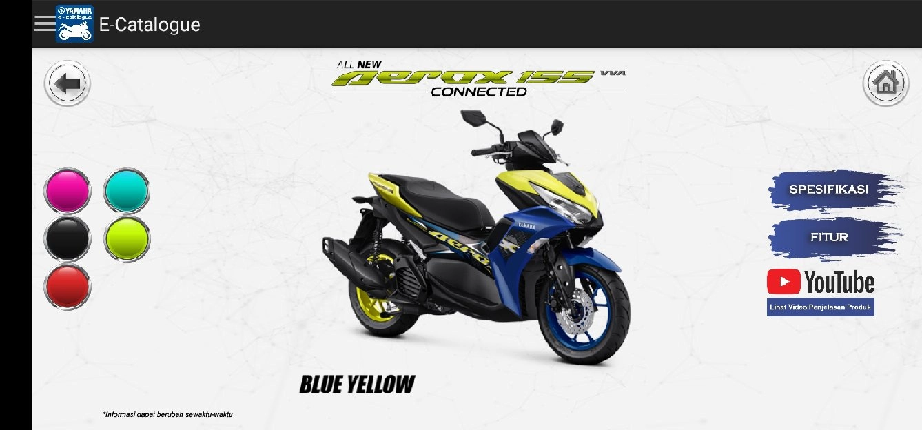 YAMAHA ALL NEW AEROX 155