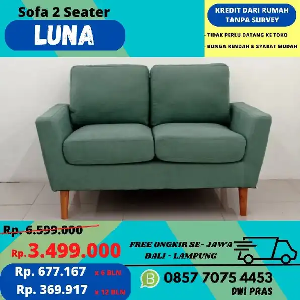 Sofa 2 Seater LUNA 