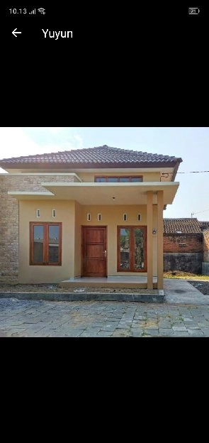 dijual rumah siap huni 