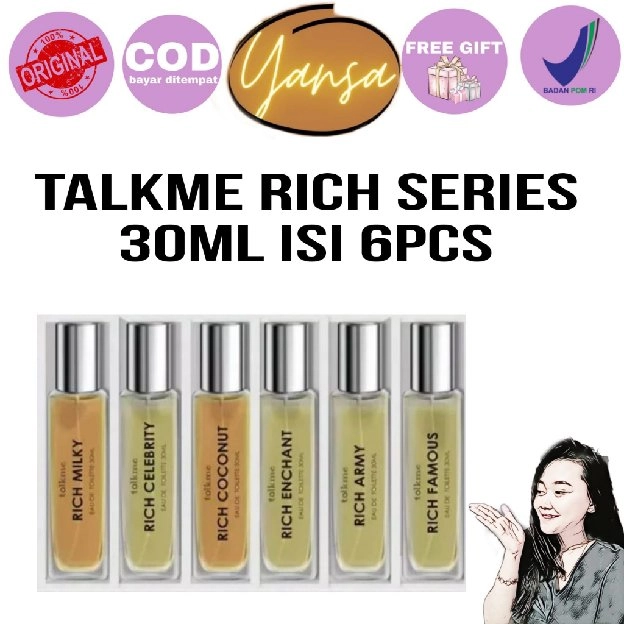 TALKME PARFUM SERIES RICH SERIES CRAZY RICH SERIES WOMAN SERIES MEN SERIES 1BOX