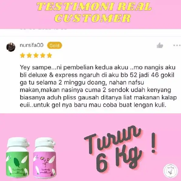 OBAT DIET PELANGSING ALAMI 100℅ AMPUH