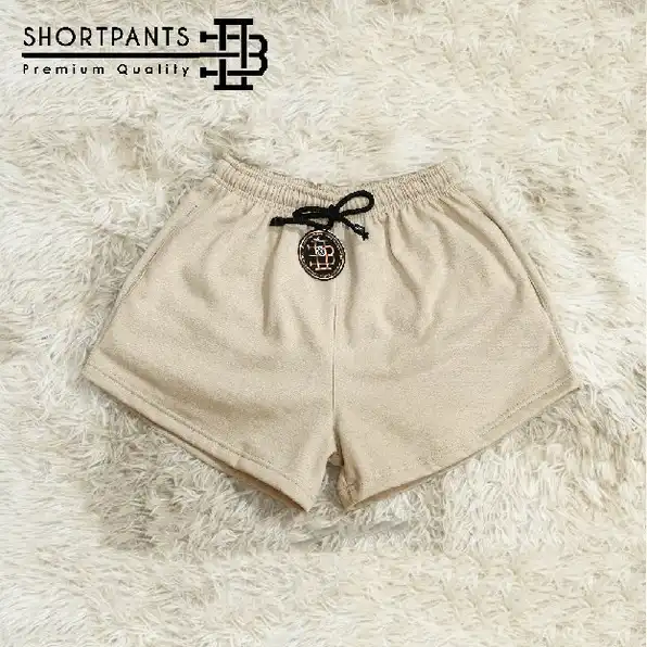 SHORTPANTS CELANA PENDEK FASHION WANITA HOTPANTS KOREAN STYLE SWEATSHORT CELANA SANTAI WANITA