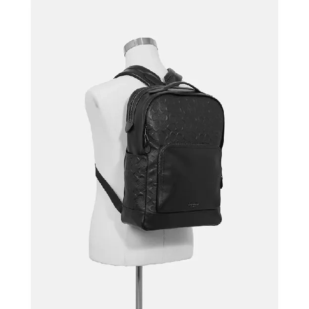 Coach Graham Backpack In Signature Leather (F 50719)