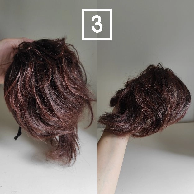 Wig toupee | rambut palsu penutup botak | hair toupee sintetis (3)