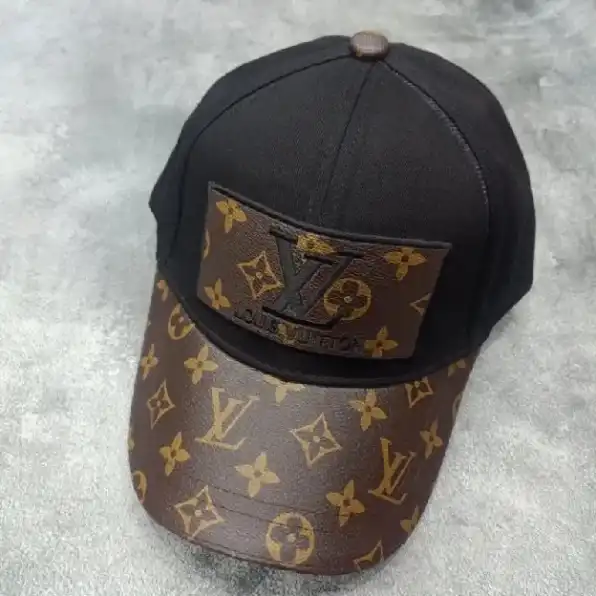 Topi Lv Monogram Topi Baseball