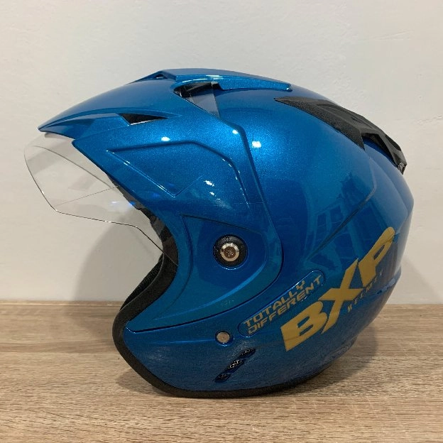 HELM GL POLOS BIRU GLOSSY