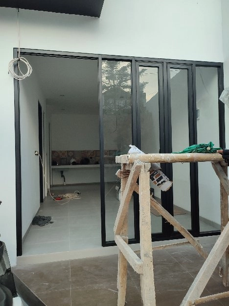 kusen aluminium pintu jendela dan kaca 