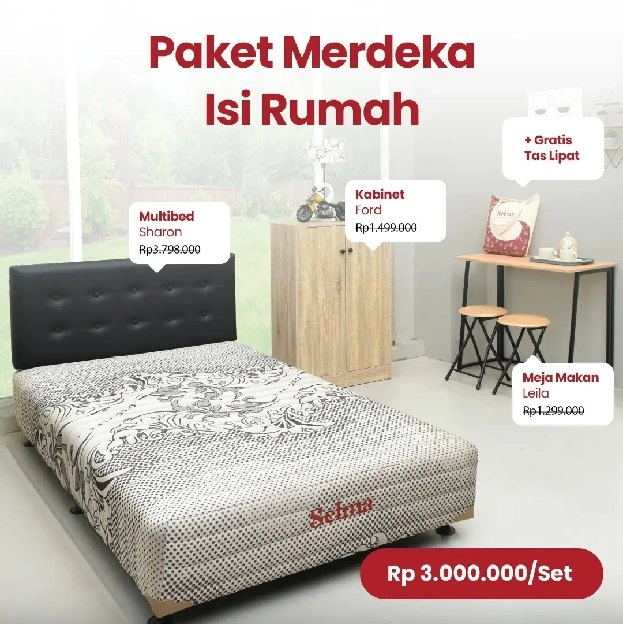 Paket Isi Rumah Murah