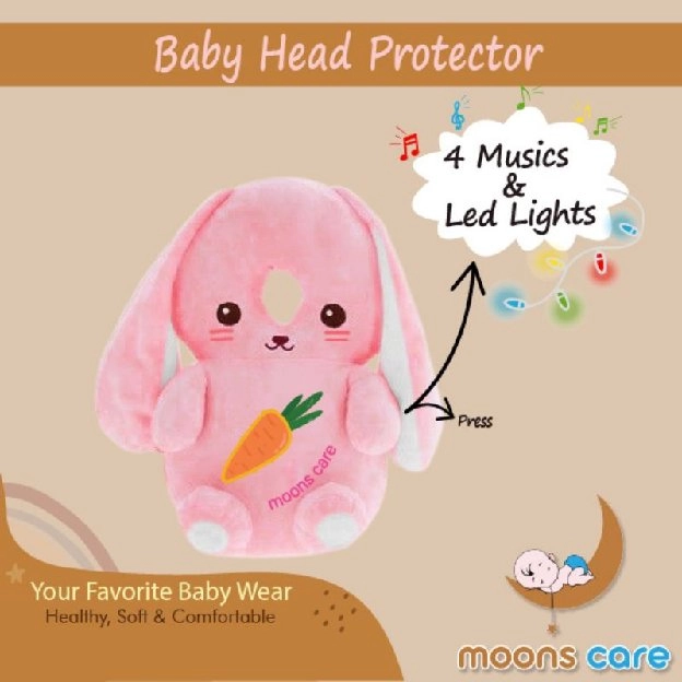 FREE STRAP BELT Head Neck Pillow Pad Bantal Pelindung Kepala Bayi Bantal Pelindung Kepala Bayi Banta