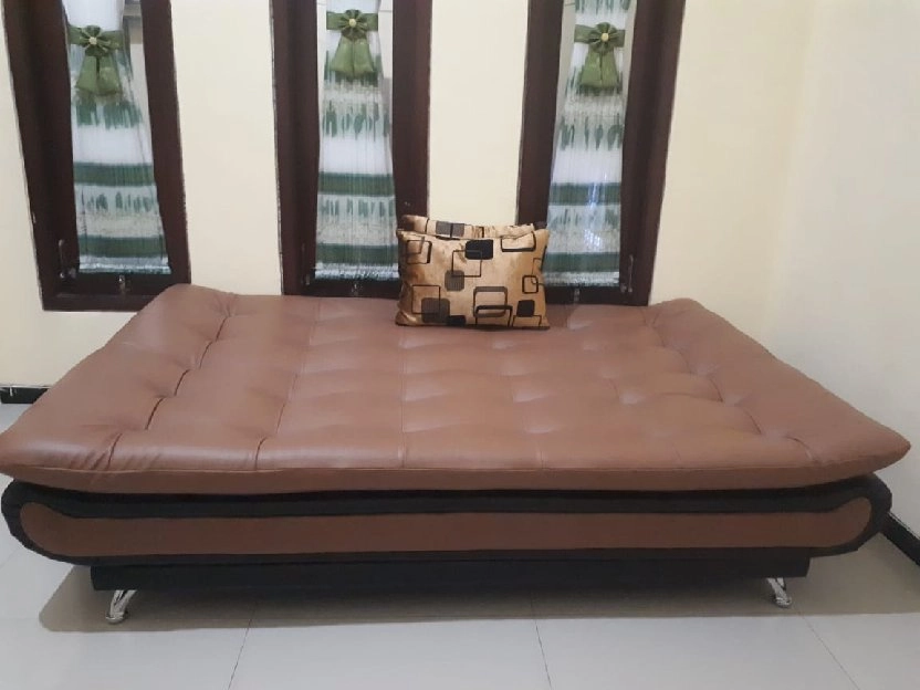 sofa bed bludru