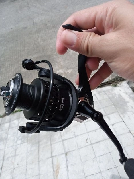 Reel king one way system 3000 seri black rekomendasi untuk babon kakap bawal lele dan patin COD