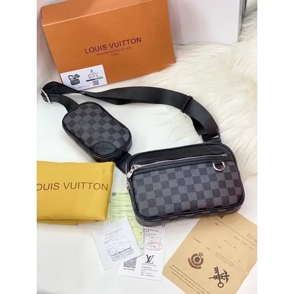 Tas louis vuitton lv scott messenger bag