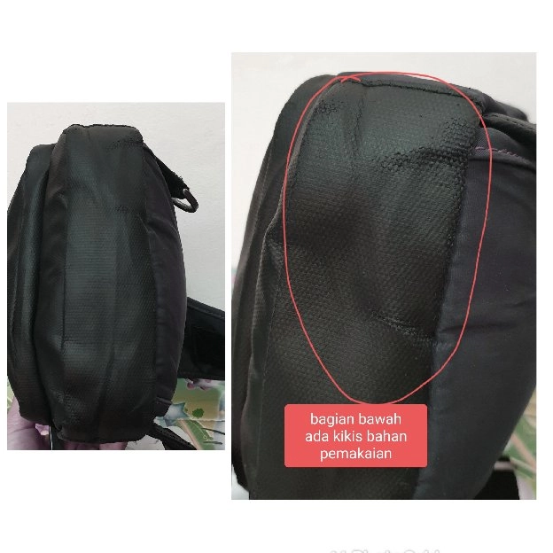 tas cross body / selempang nilon, brand Prospecs, second monza