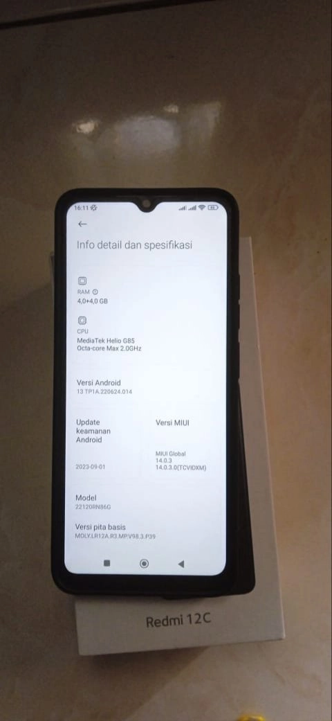 Redmi 12c 4+4/128