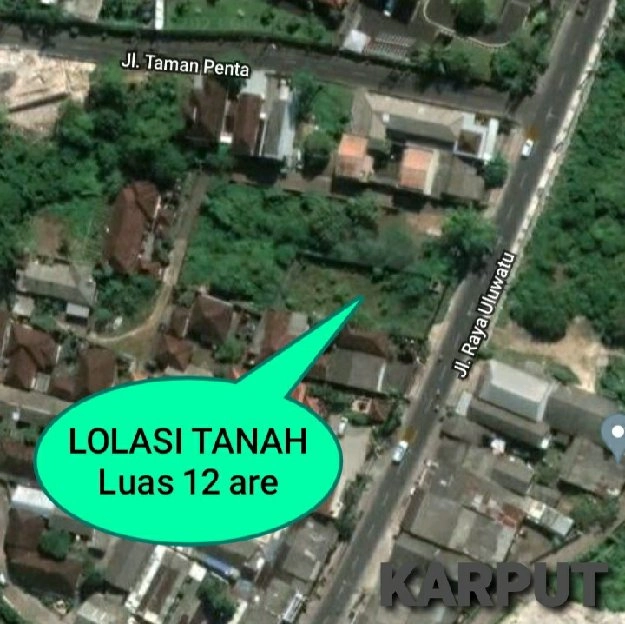 Dijual 12 are, Jl. Raya Uluwatu Puncak Pesona Jimbaran Kuta Selatan