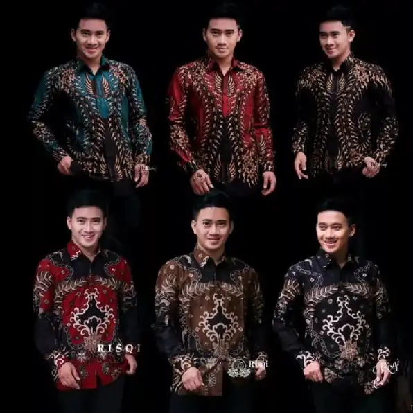 Kemeja Batik Pria Dewasa Big Size Jumbo Lengan Panjang M-10xl