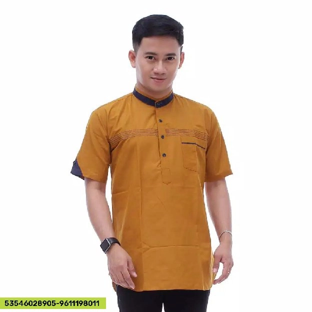 Baju Koko Atam bordir