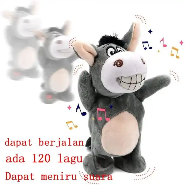 Mainan Anak Boneka Banteng MATADOR JogetBONEKA UNICORN MUSIK BISA JALAN & GOYANG DAN NYANYI/Berjalan