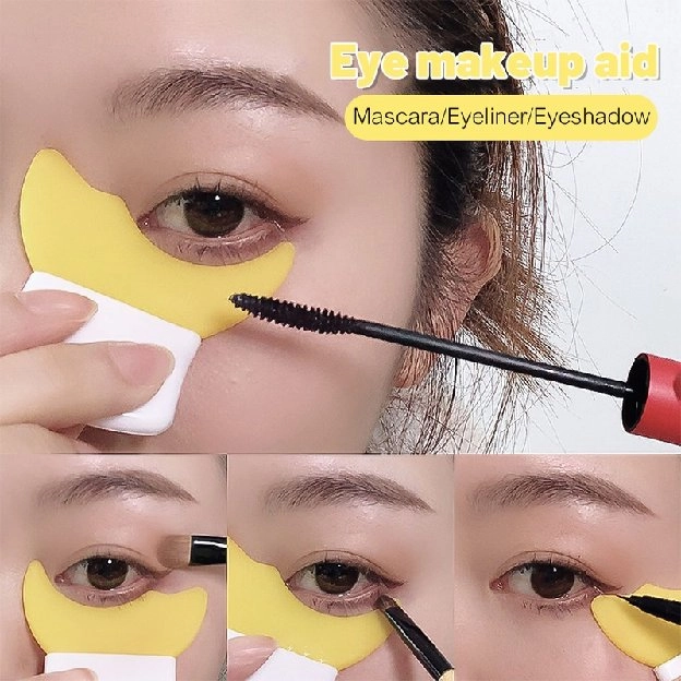 Alat Bantu Makeup Multifungsi Bahan Silikon Untuk Maskara Eyeliner Eyeshadow