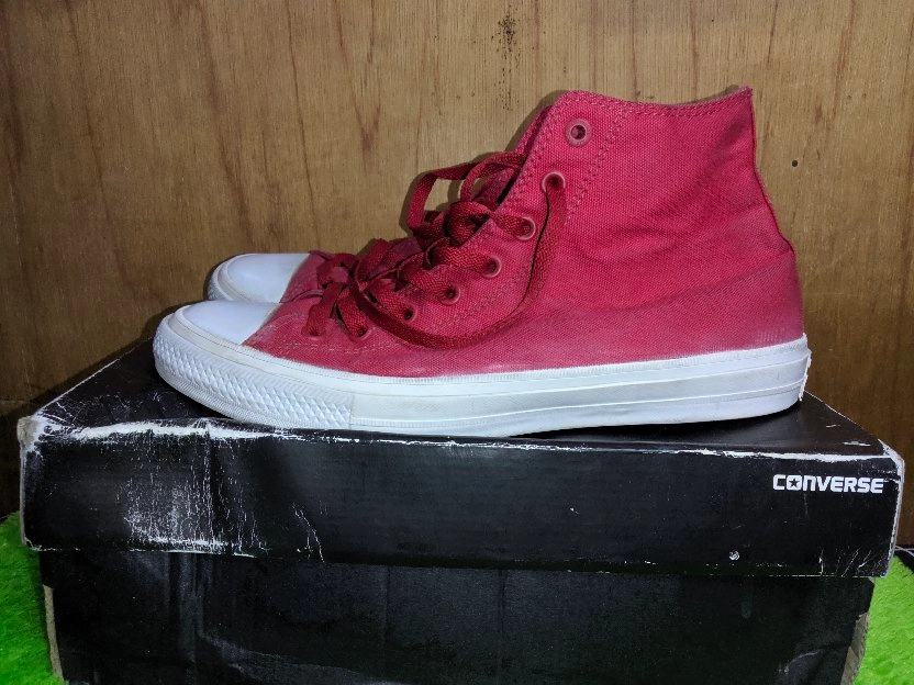 Converse CT II High red salsa