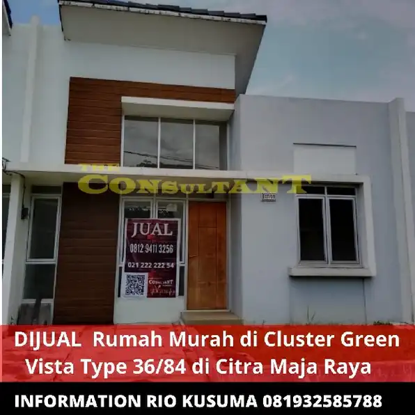 Jual Murah Cluster RE Green Vista 36/84