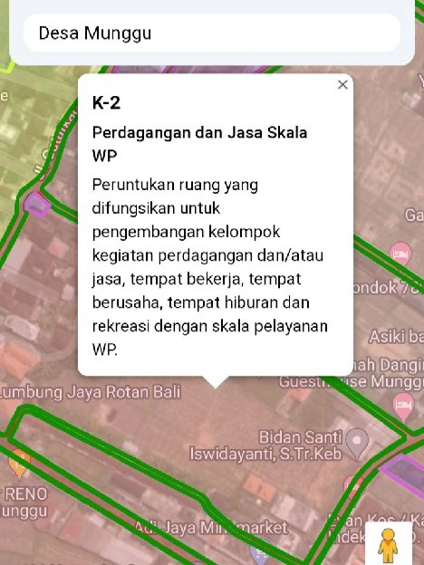 Dikontrakan 50 are, Jl. Sahadewa Bypass Tanah LOT Munggu Cemagi Mengwi