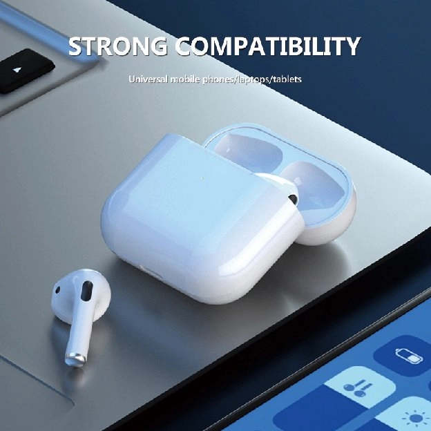 TWS Pro 4 Headset Bluetooth 5.1 True Wireless Earphone 9D HiFi Stereo Sound Volume Control With Mic 