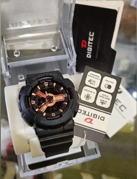 Ready!Jam tangan Wanita Digitec Dualtime