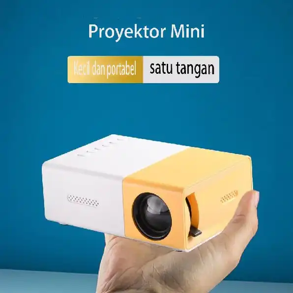 Proyektor Mini Proyektor Autofocus 4k Ultra-Clear High-Definition Rumah Siang Hari Proyeksi Langsung