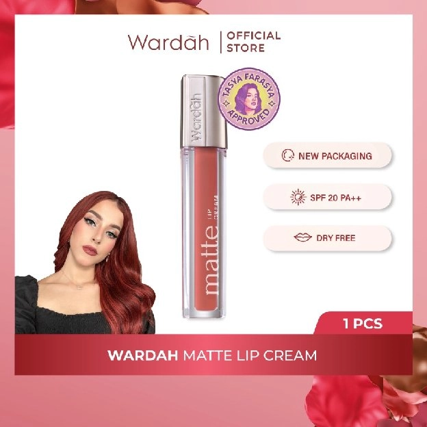 Wardah Lip Cream Exclusive Matte Cair Lipcream