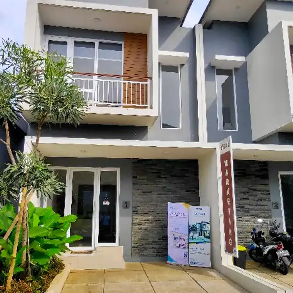 rumah 2 lantai siap huni dan termurah di pamulang