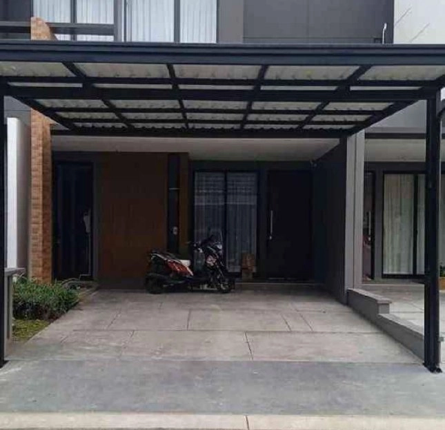 Canopy minimalis atap alderon double layer 