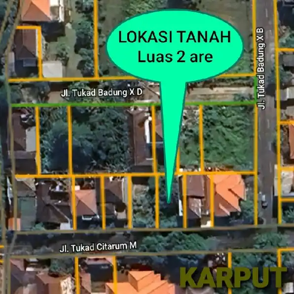 Dijual 2 are, Jl. Tukad Badung Tukad Citarum M Panjer Renon Denpasar