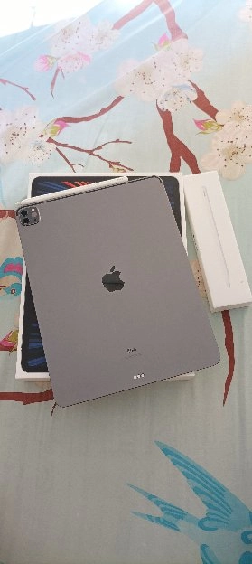 iPad Pro 12.9"+ Pencil 2021 gen 5 Wifi 128gb (1Paket, COD-BOGOR/PUNCAK/DEPOK)