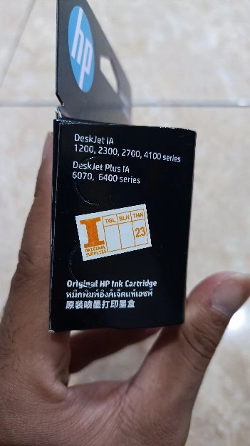 CADTRIGE /TINTA PRINTER HP INK ADVANTAGE 682 HITAM PUTIH DAN WARNA