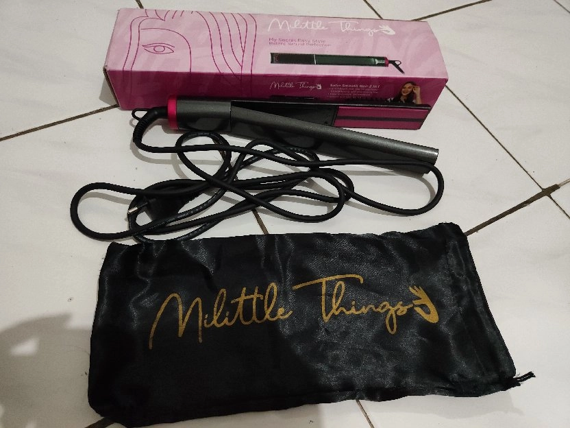 Milittle Things - Catokan Sisir Rambut / Hair Straightener 2 in 1 (Aksesoris)