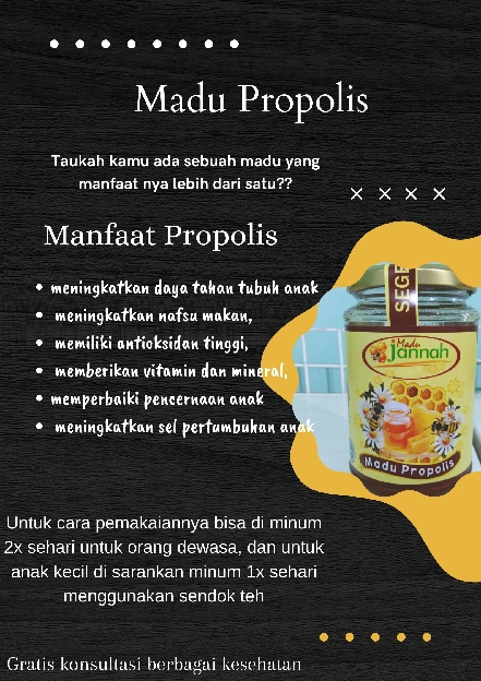 Madu Jannah propolis 