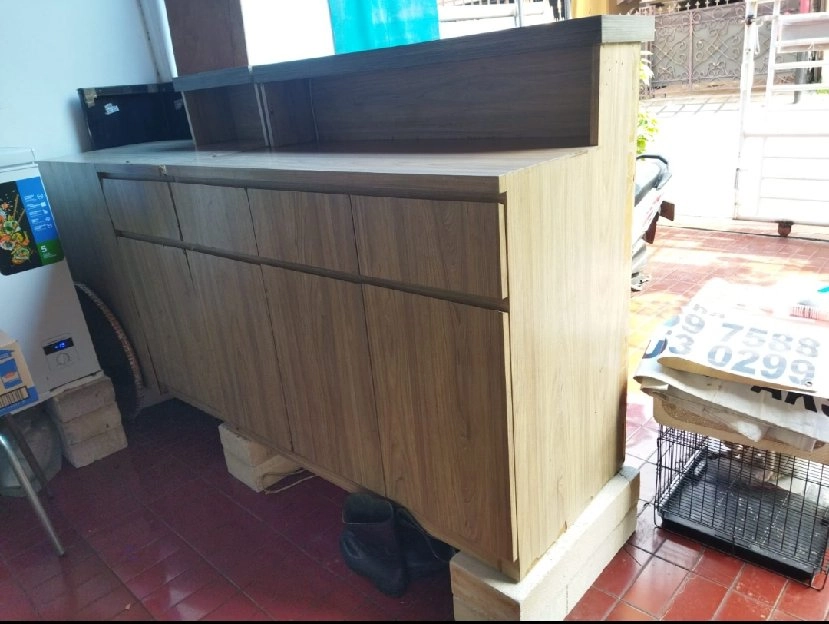 (JANGAN DIBUKA,BARANG LANGKA) BOOTH COUNTER BEKAS