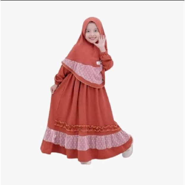 *KF-Gamis Set Hijab Anak Pelisa* 