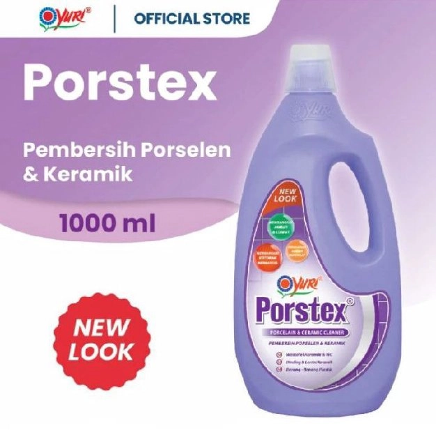 Porstex Cairan Pembersih Kerak Keramik & Porselen Ukuran 1 Liter 