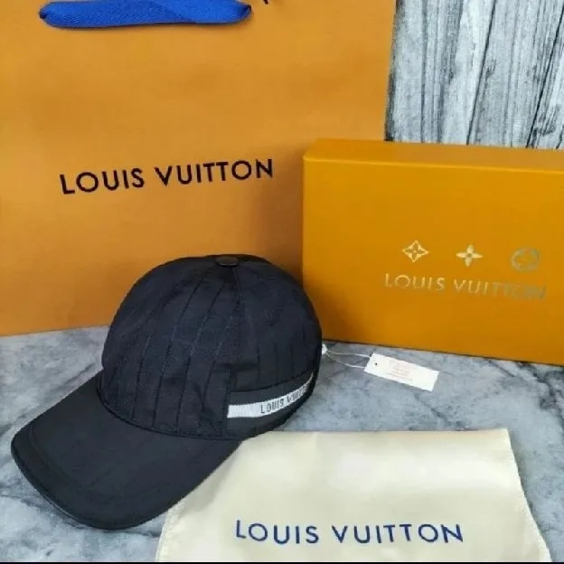 TOPI PRIA LOUIS VUITTON LV 55302 BLACK DAMIER