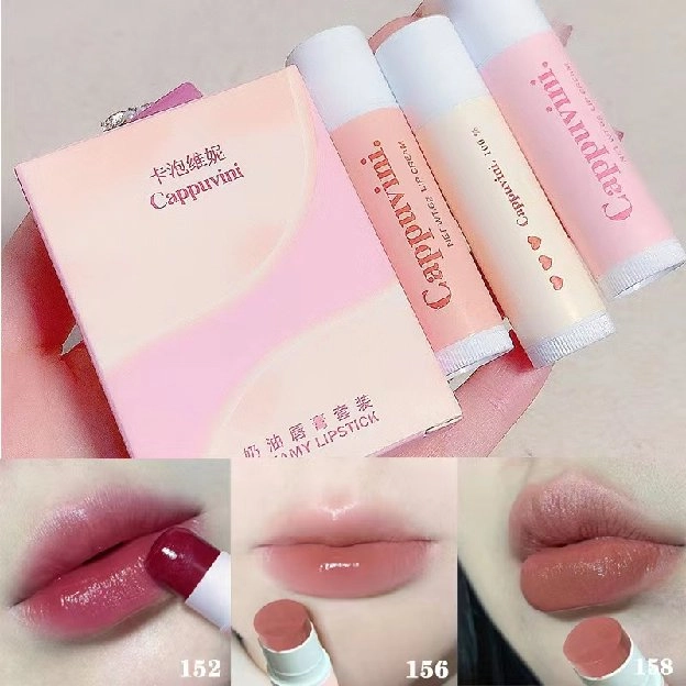 Lip Balm Pelembab Pemutih Tahan air Pelembab Bibir Lipbalm Moisturizing Color Lasting Moisturizing N