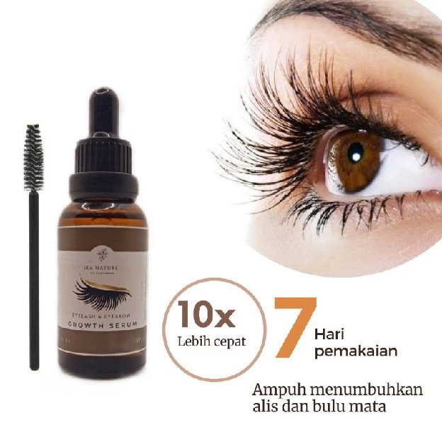 Eyelash & Eyebrow Growth Serum (penumbuh bulu mata dan alis) Sea Nature