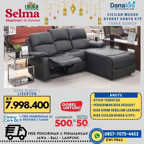 Sofa Sudut bisa Recliner 