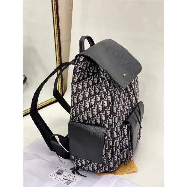 tas dior saddle backpack