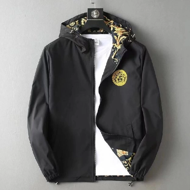 jaket cowok jacket parasut pria versace