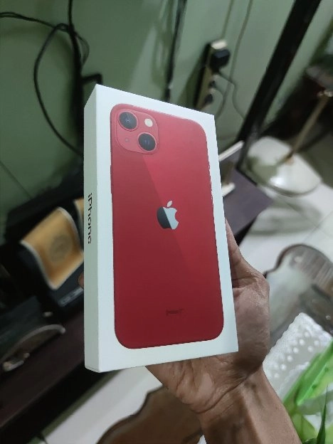 IPHONE 13 128GB RED NEW GARANSI IBOX