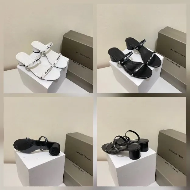 Sandal heels wanita balenciaga