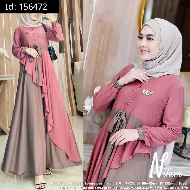 RRG GAMIS WANITA DRESS NILAM