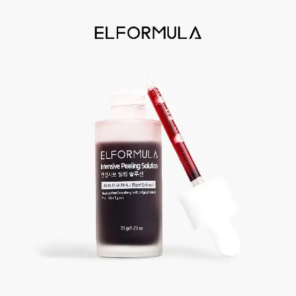 ELFORMULA Intensive Peeling Solution AHA BHA PHA Peeling Serum Exfoliating Dark Spot Eksfoliasi Waja